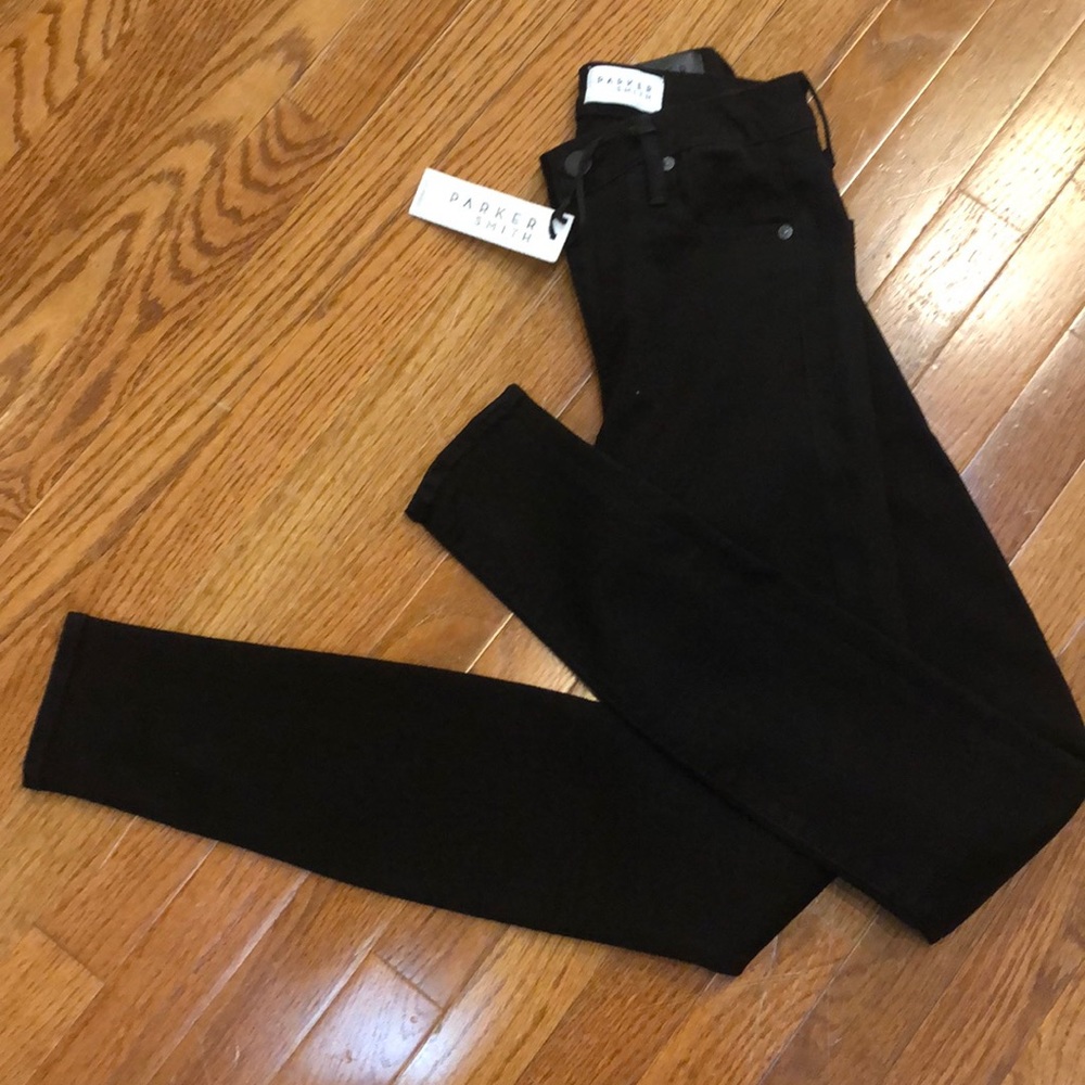 Black stretch denim Jean